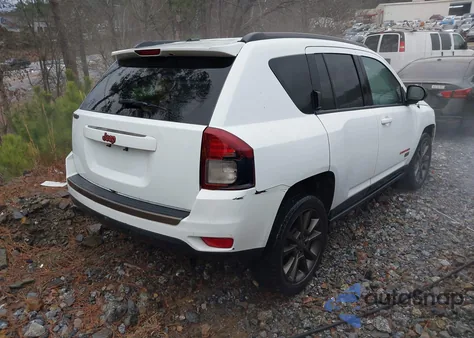 2016 Jeep Compass 75Th Anniversary from USA, damaged, VIN 1C4NJCBB7GD677486